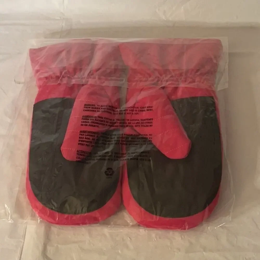 Moose Knuckles Sidney Mittens - Pink Peacock - Size: L/XL - NWT
